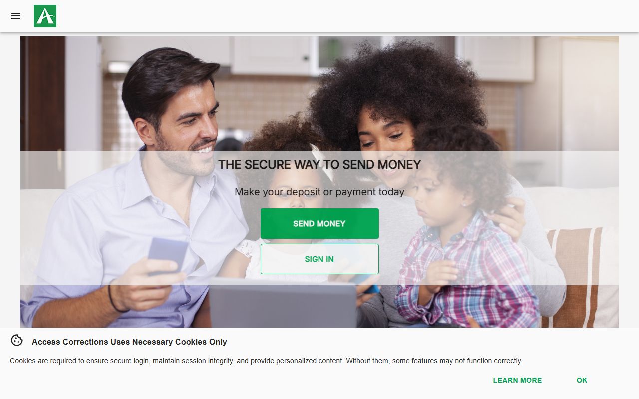 Access Corrections money deposit site for Lubbock County inmate accounts